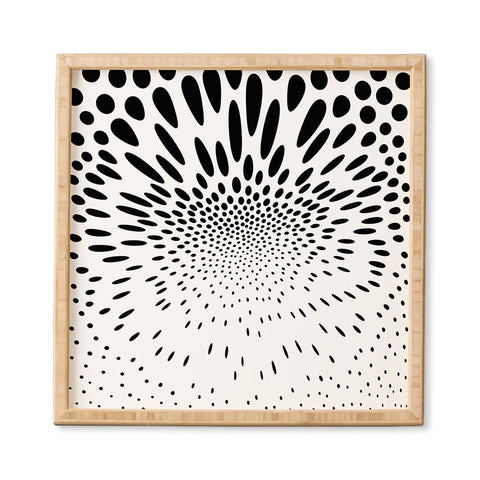 Elisabeth Fredriksson Polka Dot Spin Framed Wall Art