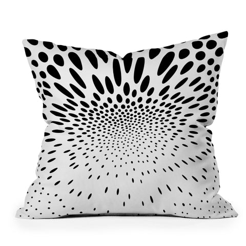 Elisabeth Fredriksson Polka Dot Spin Throw Pillow