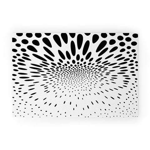 Elisabeth Fredriksson Polka Dot Spin Welcome Mat