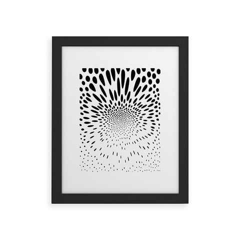 Elisabeth Fredriksson Polka Dot Spin Framed Art Print