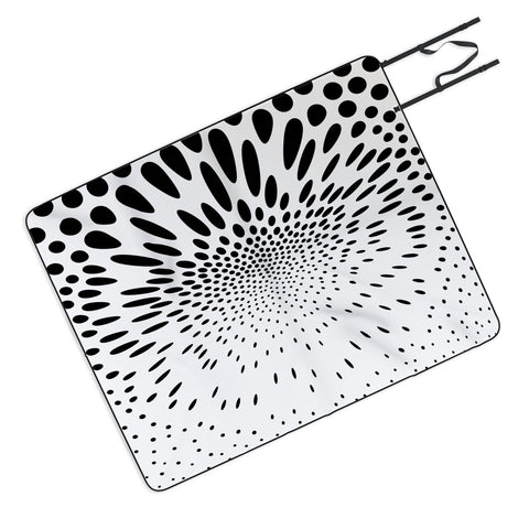 Elisabeth Fredriksson Polka Dot Spin Picnic Blanket