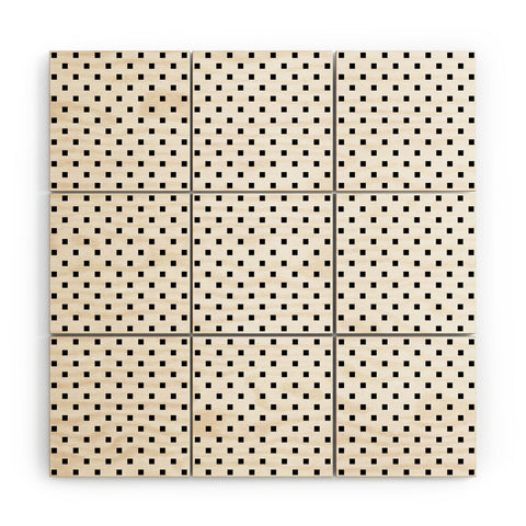 Elisabeth Fredriksson Polka Squares Wood Wall Mural