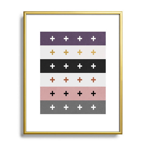 Elisabeth Fredriksson Positive Combination Metal Framed Art Print