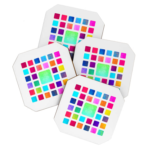 Elisabeth Fredriksson Squares Coaster Set