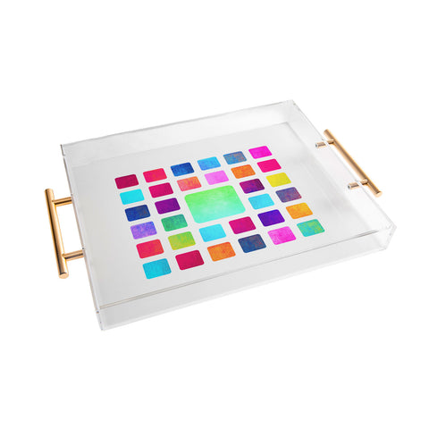Elisabeth Fredriksson Squares Acrylic Tray