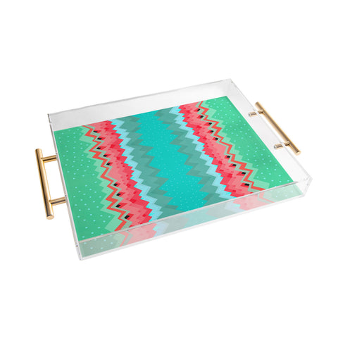 Elisabeth Fredriksson Strawberry Field Pattern Acrylic Tray