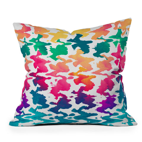 Elisabeth Fredriksson Summer Splash Outdoor Throw Pillow