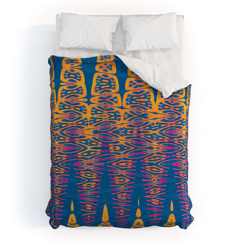 Elisabeth Fredriksson Sunset By The Sea Duvet Cover