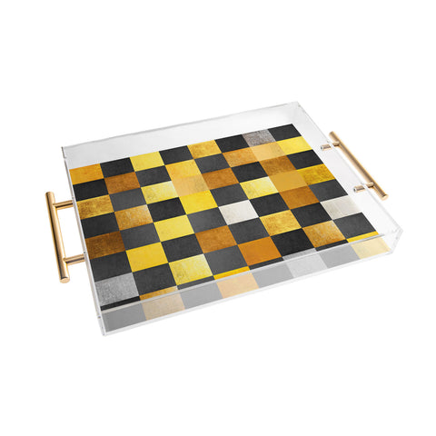 Elisabeth Fredriksson Those Golden Moments Acrylic Tray