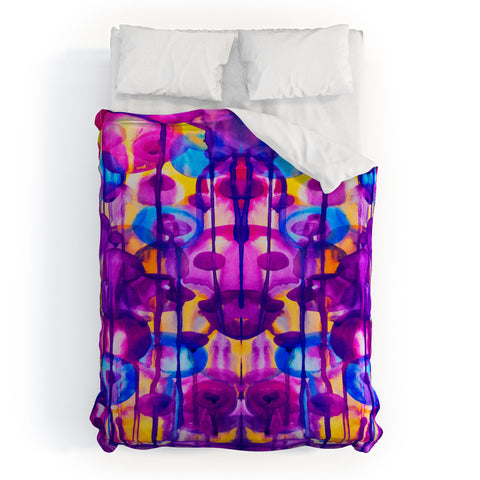 Elisabeth Fredriksson Watercolor World 1 Duvet Cover