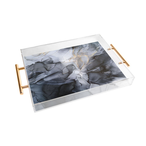 Elizabeth Karlson Calm but Dramatic Light Monoch Acrylic Tray