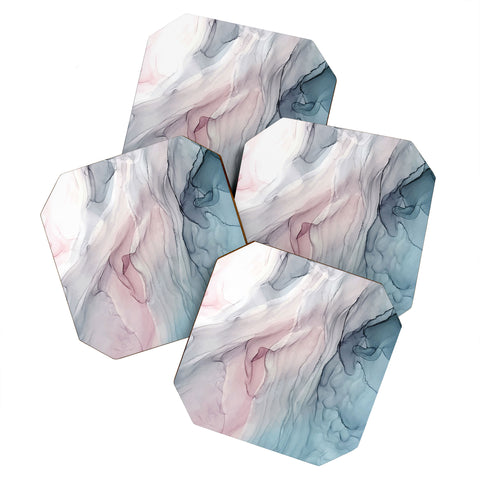 Elizabeth Karlson Calming Pastel Flow Coaster Set