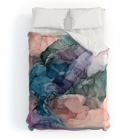 Elizabeth Karlson Heavenly Pastel Abstracts 2 Duvet Cover
