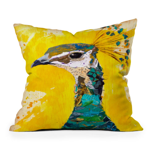 Elizabeth St Hilaire Passionate II Outdoor Throw Pillow