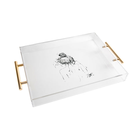 Elodie Bachelier The Ava Acrylic Tray