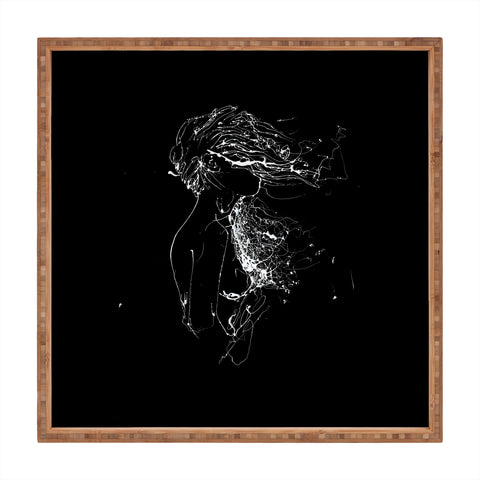 Elodie Bachelier Val by night Square Tray