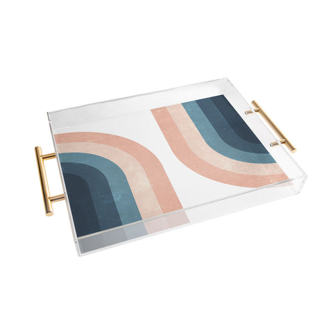 Emanuela Carratoni 70s Rainbow Acrylic Tray