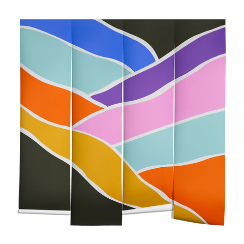 Emanuela Carratoni Abstract Bold Landscape Wall Mural