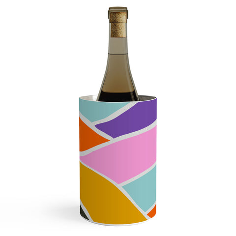 Emanuela Carratoni Abstract Bold Landscape Wine Chiller
