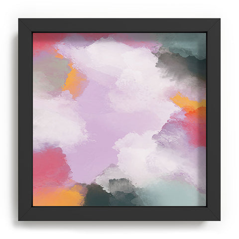 Emanuela Carratoni Abstract Colors 1 Recessed Framing Square
