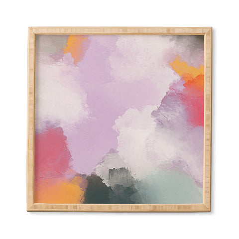 Emanuela Carratoni Abstract Colors 1 Framed Wall Art