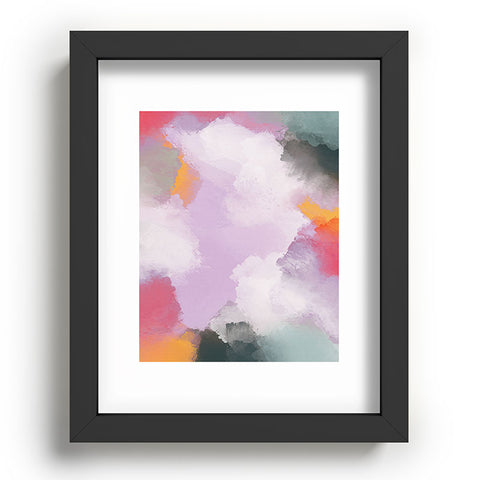 Emanuela Carratoni Abstract Colors 1 Recessed Framing Rectangle