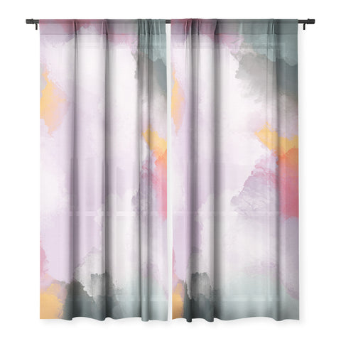 Emanuela Carratoni Abstract Colors 1 Sheer Non Repeat