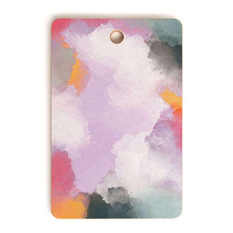 Emanuela Carratoni Abstract Colors 1 Cutting Board Rectangle