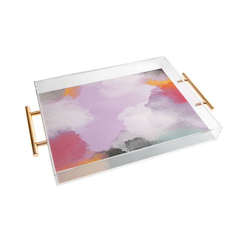 Emanuela Carratoni Abstract Colors 1 Acrylic Tray