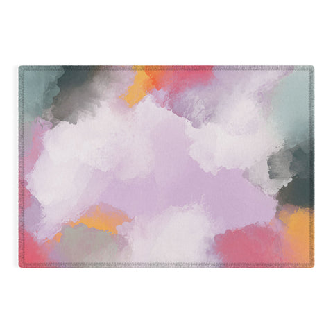 Emanuela Carratoni Abstract Colors 1 Outdoor Rug