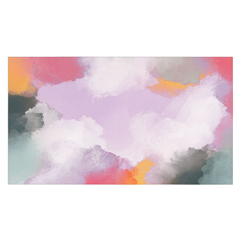 Emanuela Carratoni Abstract Colors 1 Tablecloth