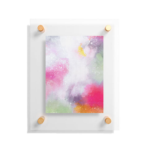 Emanuela Carratoni Abstract Colors 2 Floating Acrylic Print