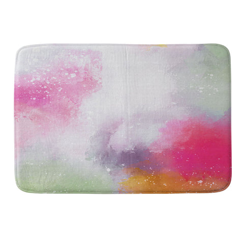 Emanuela Carratoni Abstract Colors 2 Memory Foam Bath Mat