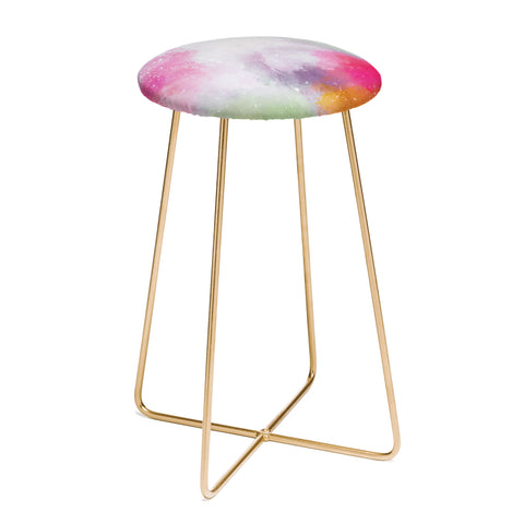 Emanuela Carratoni Abstract Colors 2 Counter Stool