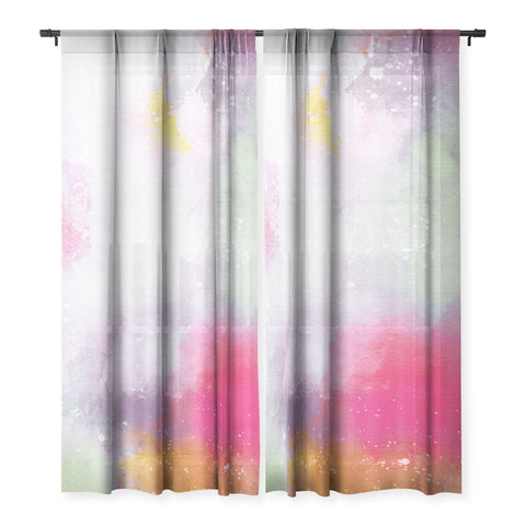 Emanuela Carratoni Abstract Colors 2 Sheer Non Repeat