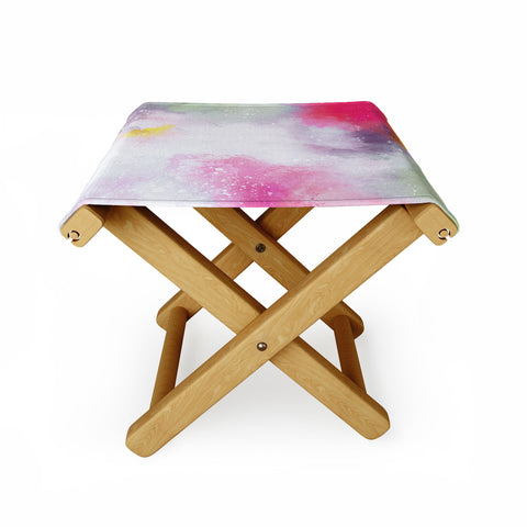 Emanuela Carratoni Abstract Colors 2 Folding Stool