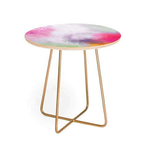 Emanuela Carratoni Abstract Colors 2 Round Side Table