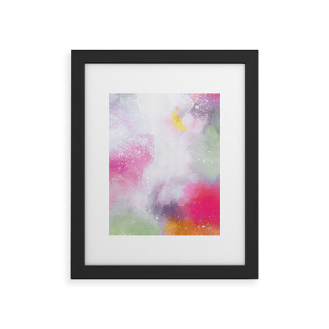 Emanuela Carratoni Abstract Colors 2 Framed Art Print