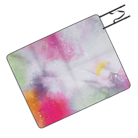 Emanuela Carratoni Abstract Colors 2 Picnic Blanket