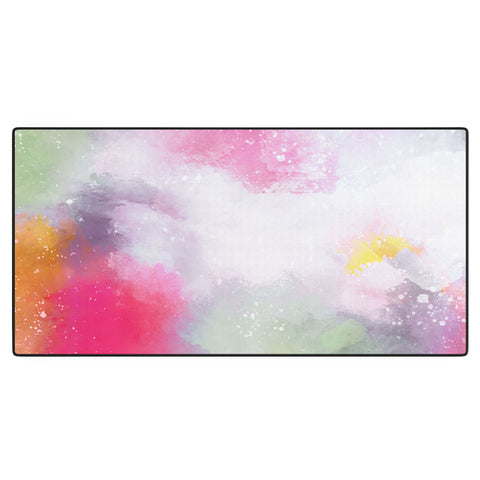 Emanuela Carratoni Abstract Colors 2 Desk Mat