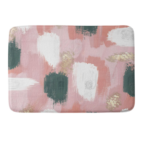 Emanuela Carratoni Abstract Joy Memory Foam Bath Mat