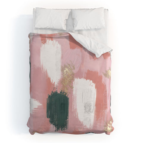 Emanuela Carratoni Abstract Joy Duvet Cover
