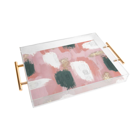 Emanuela Carratoni Abstract Joy Acrylic Tray