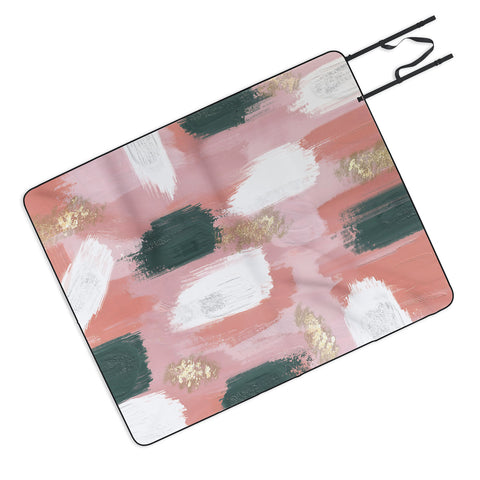 Emanuela Carratoni Abstract Joy Picnic Blanket