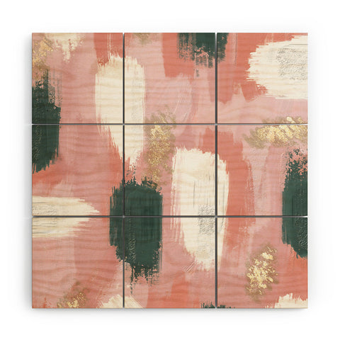 Emanuela Carratoni Abstract Joy Wood Wall Mural