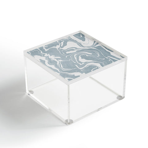 Emanuela Carratoni Abstract Liquid Texture Acrylic Box