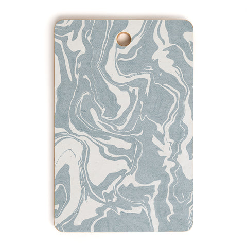 Emanuela Carratoni Abstract Liquid Texture Cutting Board Rectangle