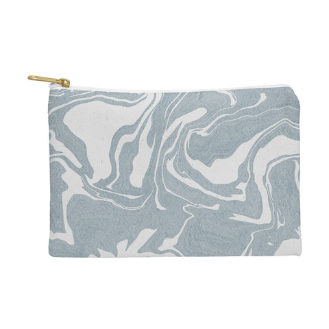 Emanuela Carratoni Abstract Liquid Texture Pouch