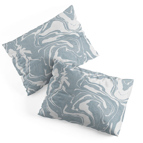 Emanuela Carratoni Abstract Liquid Texture Pillow Shams