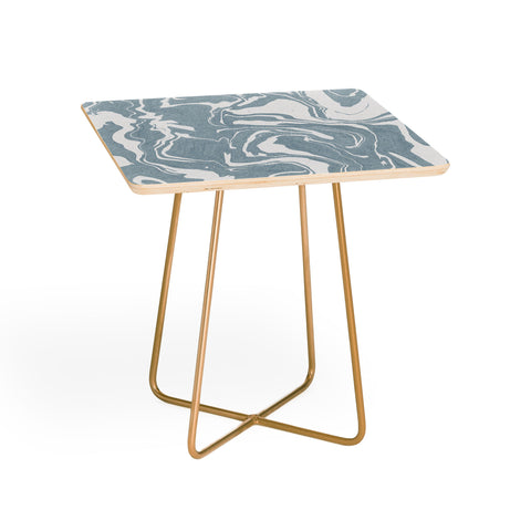 Emanuela Carratoni Abstract Liquid Texture Side Table